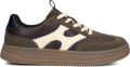 Wysh Lola Sneakers Meisjes Bruin - Donkerbruin
