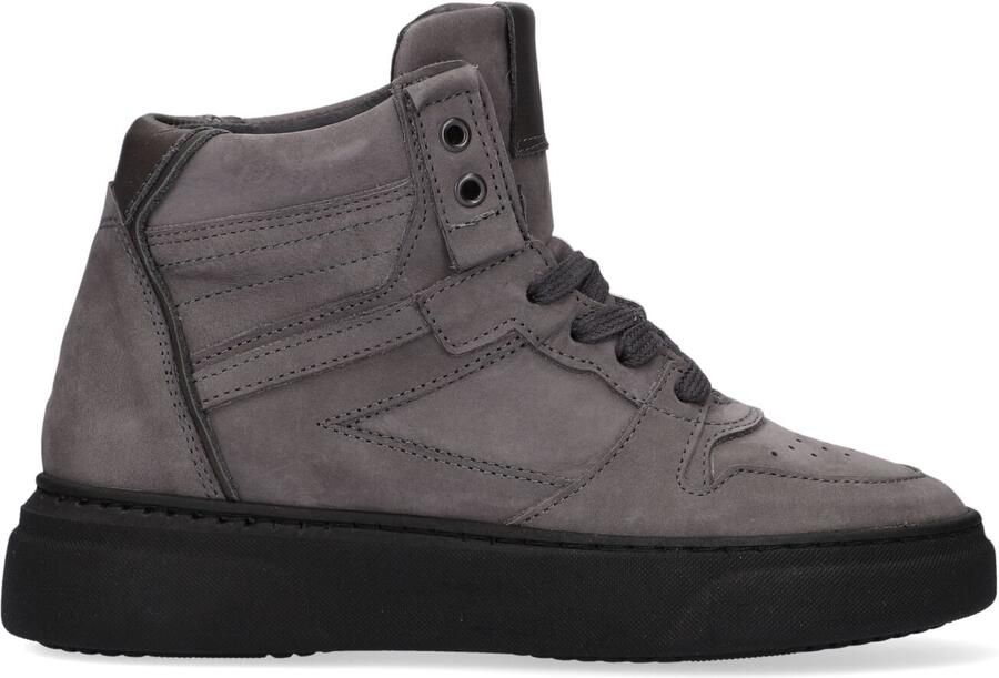 Wysh Lewis Hoge sneakers Jongens Kids Grijs