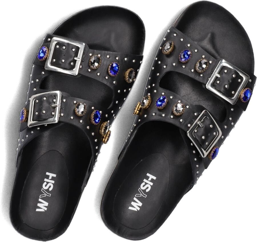 Wysh Josephine Slippers Meisjes Kids Zwart - Foto 2