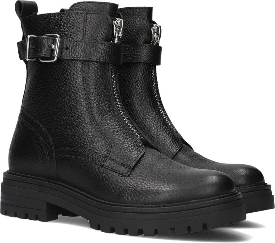 Wysh Monk-k-63 Biker boots Meisjes Kids Zwart