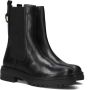 Wysh Monk-k-05 Chelsea boots Enkellaarsjes Meisjes Kids Zwart - Thumbnail 1