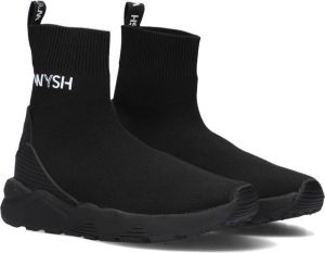 Wysh Jaime Hoge sneakers Jongens Zwart
