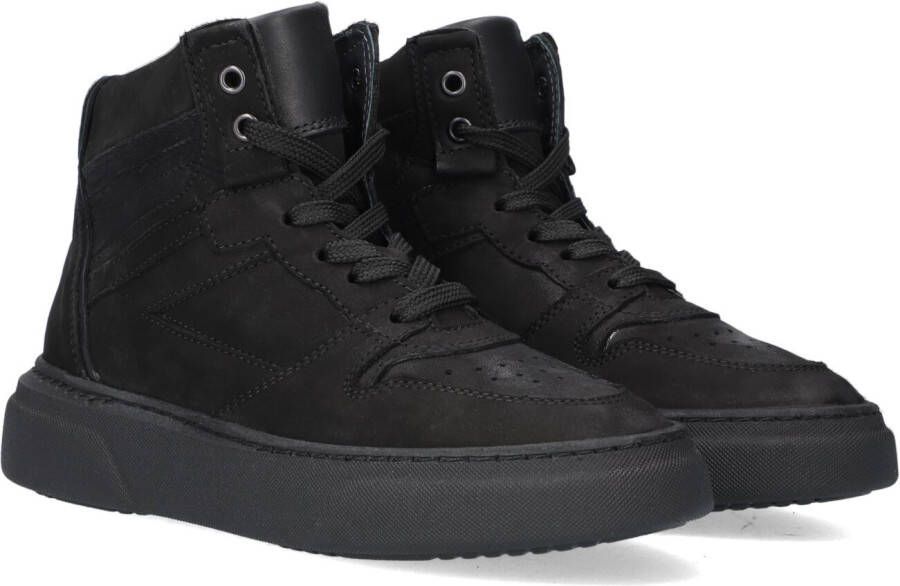 Wysh Zwarte Hoge Sneaker Lewis