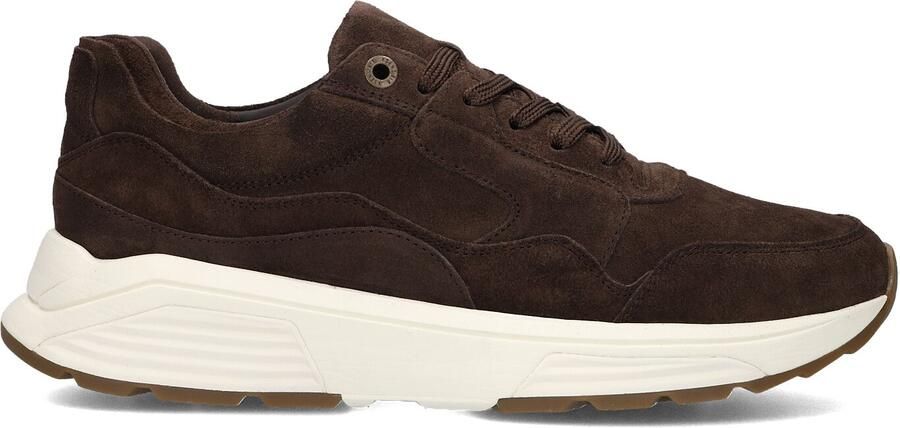 XSENSIBLE Lage Sneakers Heren Golden Gate Men Suède Bruin