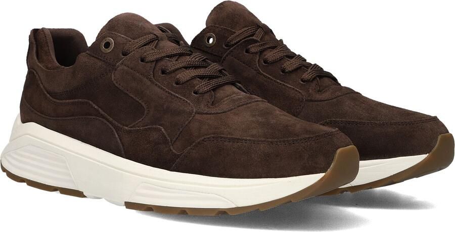 XSENSIBLE Lage Sneakers Heren Golden Gate Men Suède Bruin