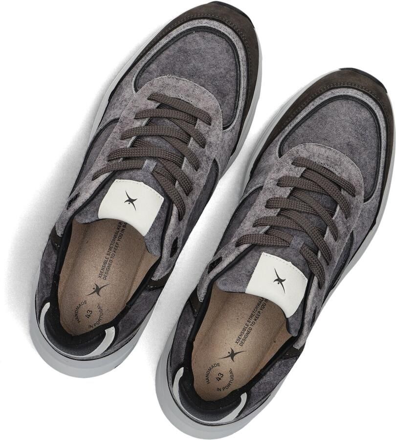 Xsensible Stretchwalker Sneaker Manhattan 33204.4.836 H Dark Grey Combi - Foto 4