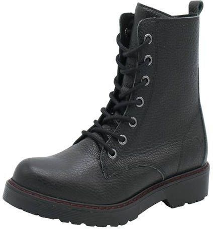 AQA Shoes A8630~~~~~~~~~~~~~~~~~~~~~~~~~ Hoge sneakersVeterlaarzenDames veterschoenenDames sneakersHalf-hoge schoenen Zwart - Foto 8