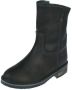 AQA Shoes A8465 Volwassenen Gevoerde laarzenSnowbootsDames laarzen Zwart - Thumbnail 2