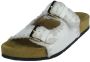 Aqa Slippers beige Textiel Dames - Thumbnail 2