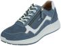 Australian Sneaker Hatchback Leather 15.1607.02-S12 Blue Tan - Thumbnail 5