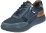 Australian Sneakers Maurizio Blue Leather Blauw - Thumbnail 2