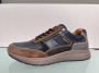 Australian Maurizio Sneakers blauw Leer - Thumbnail 3