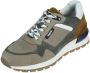 Australian Grijze Leren Sneakers met Comfortabel Voetbed Brown Heren - Thumbnail 5