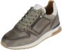 Berkelmans Trenton Grey Nubuck-sneaker -veterschoen - Thumbnail 2