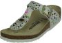 Birkenstock Slippers Meisjes wit paars roze geel - Thumbnail 4