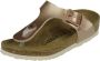 Birkenstock Meisjes Sandalen Gizeh Kids BS Electric Metallic Copper(narrow) Roze - Thumbnail 12