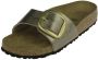 BIRKENSTOCK Slippers Dames Madrid Big Buckle Dames Maat: 43 Kleur: Taupe - Thumbnail 3
