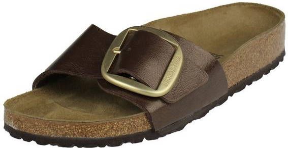 Birkenstock Madrid Graceful Dames Slippers Small fit Bruin - Foto 7