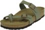 Birkenstock Groene zomersliders Stijlvol en comfortabel Green Dames - Thumbnail 9
