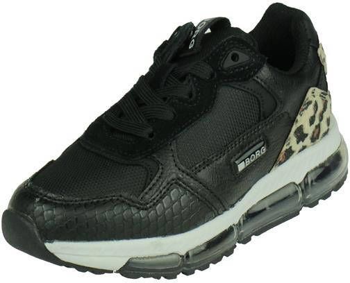 Björn Borg Bjorn Borg Meisjes Lage sneakers X500 Bsc Leo K Zwart - Schoenen .nl
