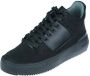 Blackstone Bryson Yg18 Black Mid Sneaker Zwart Heren - Thumbnail 2