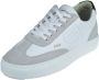 BLACKSTONE Lage Sneakers Heren Slate Harper Perf Maat: 43 Materiaal: Suède Kleur: Wit - Thumbnail 3