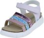BunniesJR 225422-771 Meisjes Platte Sandalen Paars Imitatieleer Klittenband - Thumbnail 2