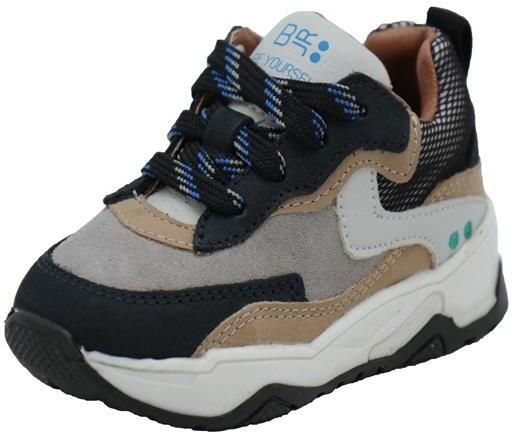 BunniesJR 225877-129 Jongens Lage Sneakers Blauw Leer Veters - Foto 7