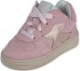BunniesJR 225255-470 Meisjes Lage Sneakers Roze Suède Veters - Thumbnail 3