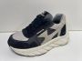 BunniesJR 225840-420 Jongens Lage Sneakers Blauw Leer Veters - Thumbnail 2
