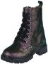 BunniesJR 224884-998 Meisjes Biker Boots Multicolor Suède Veters - Thumbnail 3
