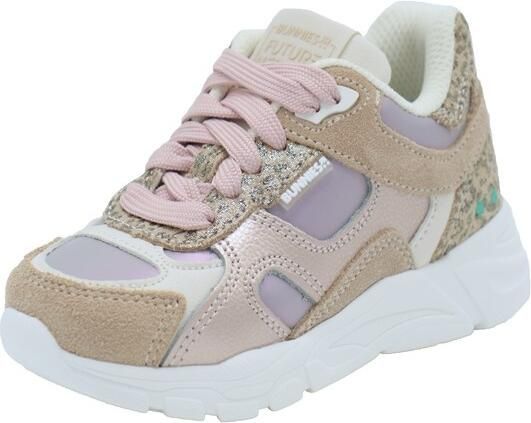 BunniesJR 226050-403 Meisjes Lage Sneakers Roze Leer Veters - Foto 4