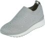 Caprice Slip-on sneakers slipper vrijetijdsschoen lage schoen met fonkelende strass-steentjes - Thumbnail 2