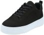 Cycleur de Luxe Zwarte Nubuck Lage Sneaker Pokes Black Heren - Thumbnail 2