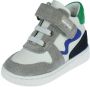 Develab 44311 Hoge sneakers Leren Sneaker Jongens Blauw - Thumbnail 2