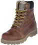 Develab 41073 Veterboots Laarzen Met Veters Jongens Cognac - Thumbnail 5