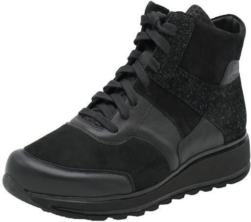 Durea 9745.688.1325-K dames veterboots sportief (7) zwart - Foto 2