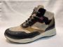 Durea 9778~H~~~~~~~~~~~~~~~~~~~~~~~~ Half-hoge schoenen Wit beige - Thumbnail 4