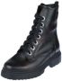 Durea 9809~K~~~~~~~~~~~~~~~~~~~~~~~~ Hoge sneakersVeterlaarzenDames veterschoenenDames sneakersHalf-hoge schoenen Bruin - Thumbnail 2