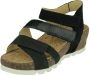 Durea 7405.028.9599-K dames sandalen (6) zwart - Thumbnail 2