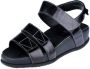 Durea 7416 798K 0490 Black K-Wijdte Sandalen - Thumbnail 2