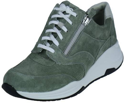 Durea Sneakers Dames Lage sneakers Damesschoenen Suède 6268 685 Grijs