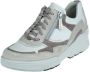 Durea 6252 H GO Volwassenen Lage sneakersDames sneakers Wit beige - Thumbnail 2