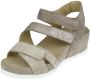 Durea 7405 028 0289 Beige combi kleurige brede dames sandalen - Thumbnail 3