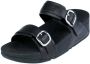 FitFlop Slippers Lulu Adjustable Leather Slides - Thumbnail 2