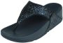 FITFLOP Teenslippers Dames Lulu Glitter Maat: 43 Materiaal: Leer Kleur: Blauw - Thumbnail 8