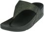 Fit Flop lulu toe post sparkle EU9 090 all black Zwart - Thumbnail 6