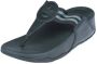 FitFlop ™ Vrouwen Rubber Slippers Teenslipper Walkstar Toe Post Zwart - Thumbnail 3