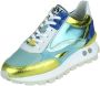 Floris van Bommel BLOKKI 02.06 Volwassenen Lage sneakersDames sneakers Blauw - Thumbnail 4
