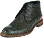 Floris van Bommel Crepi 03.41 Heren Veterboots Groen Kleur Groen - Thumbnail 3